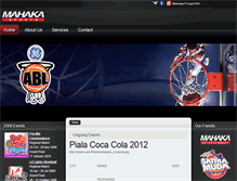 Tablet Screenshot of mahakasports.com